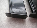 WALTHER MODEL 5 FACTORY CALIBER 9mm MAGAZINES IN LIKE NEW ORIGINAL CONDITION - 4 of 11