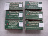 REMINGTON COLLECTIBLE CLEANBORE CAL.38 SPL POLICE SERVICE 158 GR LEAD BULET AMMO - 1 of 14
