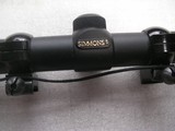 2 SIMMONS RIFLE SCOPES IN EXSELLENT ORIGINAL CONDITION WITH MOUNT RINGS - 13 of 20