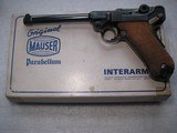 LUGER ORIGINAL MAUSER 1980'S PRODUCTION CAL.9mm IN EXCELLENT CONDITION IN THE BOX - 1 of 20