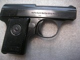 WALTHER MODEL 9 VEST POCKET, THE SMALLEST PISTOL IN CALIBER .25 ACP IN MINT ORIGINAL CONDITION - 7 of 7