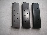 COLT 1911 GENUINE 3-8 ROUNDS MAGAZINES CALIBER .45ACP IN LIKE NEW CONDITION - 5 of 7