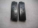 COLT 2 GENUINE OFFICERS MODEL 6 ROUNDS MAGAZINES IN LIKE NEW ORIGINAL CONDITION - 3 of 7