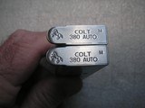 COLT MUSTANG CALIBER 380ACP 5 ROUNDS BLUE & 2-6 ROUNDS STAINLESS STEEL MAGAZINES - 7 of 18
