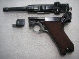LUGER MAUSER BANNER POLICE FULL RIG WITH 2 NATCHING MAGS IN RARE LIKE NEW FACTORY CONDITION - 2 of 20