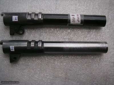 COLT 1911 CALIBER .45 ACP 2 BARRELS MARKED -COLT 45 AUTO- IN VERY GOOD ORIGINAL CONDITION