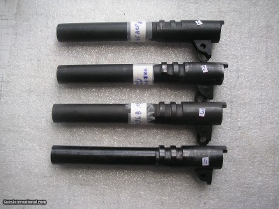 1911 4 BARRELS IN EXCELLENT ORIGINAL CONDITION CALIBER .45 ACP WITH BRIGHT & SHINY BORE