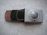 Metal Nazi's belt buckle with - 2 of 11