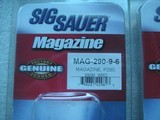 SIG SAUER MODEL 290-9-6 9MM 6 ROUNDS 2 MAGAZINES IN NEW FACTORY GENUINE ISSUED CONDITION - 4 of 9