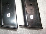 NAZI'S WW2 P38 2 MAGAZINES JVD E/88 STAMPED IN LIKE NEW FACTORY ORIGINAL CONDITION - 2 of 10