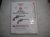 RUGER NM NEW MODEL SINGLE SIX TWO CAL. .22 LR & .22 WIN. MAG. IN LIKE NEW ORIGINAL CONDITION - 11 of 20