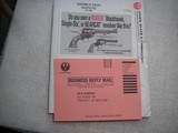 RUGER NM NEW MODEL SINGLE SIX TWO CAL. .22 LR & .22 WIN. MAG. IN LIKE NEW ORIGINAL CONDITION - 12 of 20