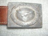 THE ORIGINAL WW2 LUFTWAFFE (AIRFORCE) BELT BUCKLE IN A VERY GOOD ORIGINAL CONDITION - 2 of 11