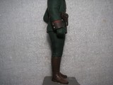 NAZI'S WW2 OFFICER UNIFORM CLOTHING 9 INCHES TALL HIGH QUALITY STATURE IN NICE CONDITION - 14 of 18