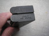 WW2 1942 1911A1 CASE AND 2 CALIBER .45acp MAGAZINES IN EXCELLENT FACTORY CONDITION - 12 of 14