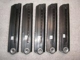 5 WW2 LUGER MAGAZINES IN EXCELLENT FACTORY ORIGINAL CONDITION