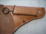 CZ-52 CZECH MILITARY LEATHER HOLSTER, MAGAZINE
IN LIKE NEW ORIGINAL FACTORY CONDITION - 4 of 14