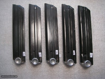 LUGER WW2 MAGAZINES IN EXCELLENT FACTORY ORIGINAL CONDITION