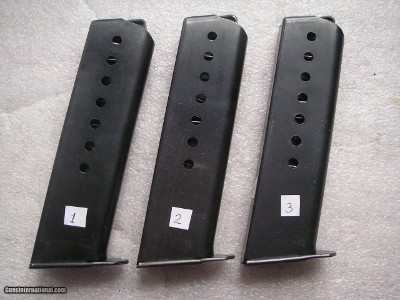 WALTHER
P.38 DOUBLE EAGLE NAZI'S STAMPED ON THE SPINE IN LIKE NEW FACTORY CONDITION