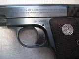 COLT 1908 VEST POCKET PISTOL IN RARE 99% FACTORY CONDITION - 8 of 19