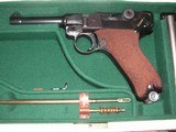 LUGER PISTOL PRESENTATION CASE WITH CLEANING & TAKEDOWN TOOLS - 2 of 20
