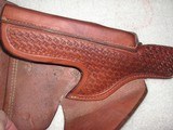MADE IN MEXICO LUGER 720581 BEAUTIFUL COMMERCIAL HOLSTER - 13 of 15