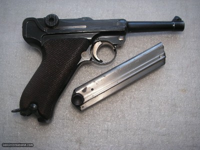 DWM BULGARIAN CONTRACT1908 MODEL, CAL. 9MM RARE CONDITION