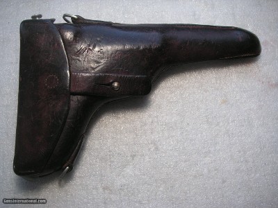 SWISS LUGER HOLSTER IN A VERY GOOD ORIGINAL CONDITION