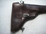 SWISS LUGER HOLSTER IN EXSELLENT ORIGINAL CONDITION - 5 of 15