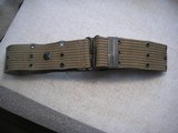 WW2 US MILITARY BELT IN VERY GOOD ORIGINAL CONDITION - 1 of 9