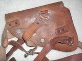 Leather shoulder pistol or revolver holster in very good quality and condition - 4 of 11
