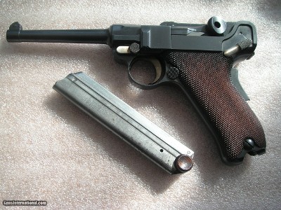 LUGER COMMERCIAL DWM IN 99% RARE ORIGINAL CONDITION