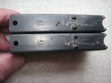 2 M1 CARBINE MAGAZINES CASES DATED 1943 WITH 2-15 ROUNDS MAGAZINES EACH - 20 of 20