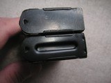 2 M1 CARBINE MAGAZINES CASES DATED 1943 WITH 2-15 ROUNDS MAGAZINES EACH - 10 of 20