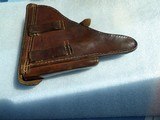 WW2 COMMERCIAL LUGER BEUATIFUL BROWN HOLSTER - 4 of 14