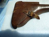 WW2 COMMERCIAL LUGER BEUATIFUL BROWN HOLSTER - 14 of 14
