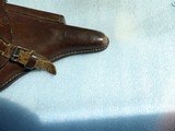 WW2 COMMERCIAL LUGER BEUATIFUL BROWN HOLSTER - 2 of 14