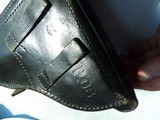 WW2 1941 DATED LUGER BEAUTIFUL CONDITION HOLSTER - 9 of 17