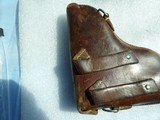 VINTAGE SWISS ARMY EARLY LUGER HOLSTER & STRAP - 7 of 14