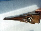 VINTAGE SWISS ARMY EARLY LUGER HOLSTER & STRAP - 12 of 14