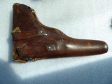 VINTAGE SWISS ARMY EARLY LUGER HOLSTER & STRAP - 6 of 14