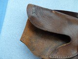 V.L. & A. CHICAGO STAMPED LEATHER REVOLVER HOLSTER - 2 of 13