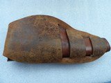 V.L. & A. CHICAGO STAMPED LEATHER REVOLVER HOLSTER - 4 of 13