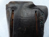 1911 PISTOL DATED 1943 BEAUTIFUL US MILITARY HOLSTER - 16 of 18