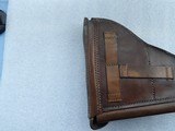 LUGER AFTERMARKET HOLSTER IN NEW COPNDITION - 5 of 10