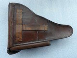 LUGER AFTERMARKET HOLSTER IN NEW COPNDITION - 4 of 10