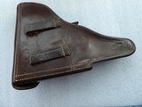 1937 LUGER BROWN HOLSTER IN PRISTINE CONDITION - 4 of 11