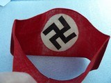 AUTHENTIC WWII ALMOST MINT NAZI UNIFORM ARMBAND - 16 of 20