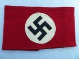 AUTHENTIC WWII ALMOST MINT NAZI UNIFORM ARMBANDS - 7 of 20