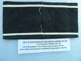 AUTHENTIC WWII ALMOST MINT NAZI UNIFORM ARMBANDS - 12 of 20